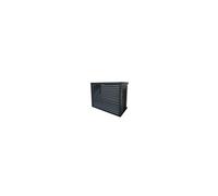 Cache climatiseur - pompe à chaleur ALUMINIUM ANTHRACITE taille S