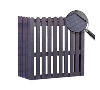 Cache Climatiseur Pour Intérieur Extérieur Support De Climatiseur En Bois Support De Fleur Mobile Stores De Coque De Rack De Climatisation (Color : Gray, Size : 105x45x95cm)