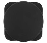 Cache coupe-feu pour spot encastré noir en ABS étanche | pour luminaires LED, conserve l’accès de maintenance, pose plafonds de combles et rénovation, design peu encombrant