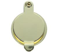 Cache de Confidentialité pour Porte Couvre-trou de Vision en Cuivre Argenté