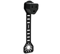 Cache de prise extérieure, silicone robuste et flexible résistant | Rallonge de câble de protection pour jardin, terrasse, arrière-cour, garage, camping, allée, balcon, piscine