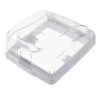 Cache de Sonnette Extérieure Autocollant Transparent, Plastique | Protection Sonnette, Conception Antiéclaboussures pour Entrée, Boutons Vidéo ou Contrôleur D’accès à Empreinte, Pose