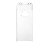 Cache de Sonnette Extérieure en Plastique, Étanche, Anti-UV pour Porte | Découpes Précises, Compatible Serrure et Visiophone, Usage Extérieur, Entrées Commerciales, Style Résistant