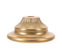 Cache Décoratif Suspendre pour Plafonnier Rond, Cuivre Doré | Cache de Remplacement pour Base Usée, Dissimule Trous et Câbles, Format Rond 73mm, Décoration Intérieure