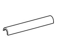 cache design Geberit 243990211 pour mur WC chromé