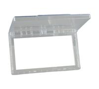 Cache double prise étanche pour interrupteur mural type 86 Slim PC | Ce cache d'interrupteur mural fin de 2 cm protège vos prises doubles de type 86 de l'eau et de l'huile sans perçage.