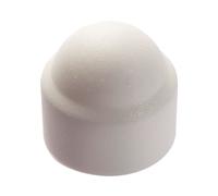 Cache écrou hexagonal polyéthylène blanc RAL 9010 M16 boîte de 50 ACTON 8560116