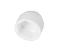 Cache écrou M8 Réf. 48 Capuchon hexagonal blanc 13mm LDPE