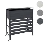 Cache en aluminium pour climatisation/échangeur thermique HWC-P94, couvercle de coffre de rangement 110 x 96 x 43 cm ~ anthracite