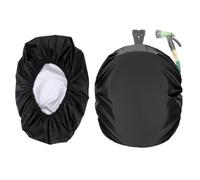Cache-enrouleur de tuyau - 2 protections de stockamie | Tissu résistant aux UV, ajustement élastique, pour patio, garage et patio
