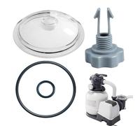Cache filtre à sable pour pompe, composants de filtration résistants aux UV, couvercle pour filtre de piscine, pour débris végétaux dans la maison, la cour, le jardin, la pelouse