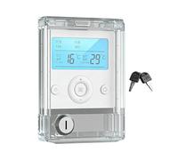 Cache-interrupteurs Protection pour contrôleur de climatisation centrale | Housse pour Télécommande de Climatisation Pour école, usine, atelier, maison, salon, appartement