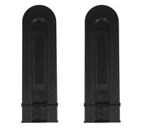 Cache Lame Tronçonneuse 14 Pouces en PE Noir, Lot de 2