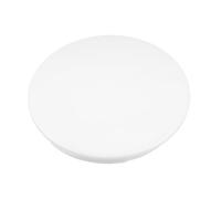 Cache-lampe de Ventilateur de Plafond en Acrylique Blanc Moderne 7,2 Pouces | Design Contemporain et Minimaliste, Finition Givrée Élégante, Facile à Nettoyer, pour Entretien Domestique et Commercial