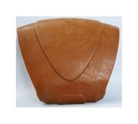 Cache margelle d'angle - Souple marron pour piscine acier GRE
