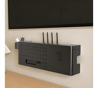 Cache mural WiFi Box Hider, organisateur de gestion des câbles pour bureau et maison