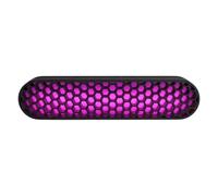 Cache nid d'abeille pour barre lumineuse Philips Hue Play Bar | Structure en nid d'abeille qui réduit l'éblouissement, se clipse simplement, plastique noir