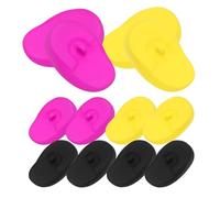 Cache-oreilles en Silicone pour Coloration Capillaire, Lot de 18 | Protège les Oreilles la Teinture, Étanche et Facile à Nettoyer, Usage Maison et Salon, pour Adultes