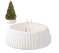 Cache-Pied De Sapin De fêtes Bohème Rustique - Collier d'arbre | Protecteur Doux Style Bohème | Cache Pied De Sapin De fêtes pour Décoration De Vacances pour Ferme, Maison, Festival, Festival d'hiver