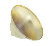 Cache Plafonnier Cloche pour Lustre Cristal, Métal Or Décoratif
