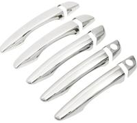 Cache poignée de porte pour Peugeot Partner 2018-2023 chrome acier inoxydable 5 portes 10 pcs