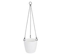Cache Pot À Suspendre - Elho Give Room To Nature - Brussels 18 Cm - Blanc Multicolore