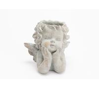 Cache pot ange naturel marbre 16.00x20.00 cm