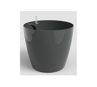 Cache-pot auto-arrosant San Remo Ø30 x H27 cm SWS anti-UV anthracite
