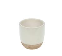 Cache pot Belga Ivoire 13 cm - Amadeus