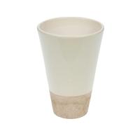 Cache pot Belga Ivoire 19 cm
