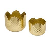 Cache-pot Belli doré 21x18cm - Atmosphera Créateur d'intérieur