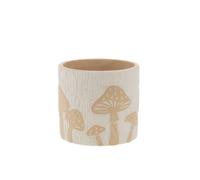 Cache pot champignon 17,5 cm - Amadeus