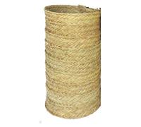 Cache-pot cylindrique décoratif en osier, sans fond, Ø35 x H80 cm