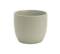 Cache Pot de Fleur en céramique - Gris