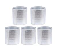 Cache-pot de fleurs réutilisable en feuille d'aluminium pour arbustes | Housse de protection contre le gel pour pot de fleurs extérieur, cour, balcon extérieur