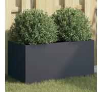 Cache-pot de jardin d'extérieur Boîte Jardinière balcon surélevé vidaXL vidaXL