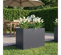 Cache-pot de jardin d'extérieur Boîte Jardinière balcon surélevé vidaXL vidaXL