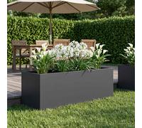 Cache-pot de jardin d'extérieur Boîte Jardinière balcon surélevé vidaXL vidaXL