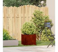 Cache-pot de jardin d'extérieur rectangulaire moderne Boîte à plantes vidaXL vid