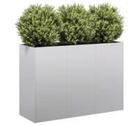 Cache-pot de jardin d'extérieur rectangulaire moderne Boîte à plantes vidaXL vid