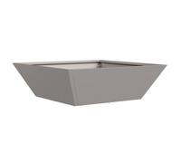 vidaXL Pot de jardin 5 pcs Rouillé 50 x 50 x 15 cm Acier résistant aux intempéries