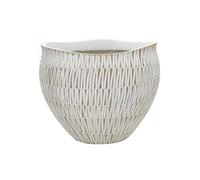 Mauro Ferretti Cache-pot Doré 30,5 x 24,5 cm