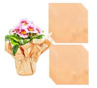 Cache-pot en aluminium | Manches serrées faciles à couper - 50 x 50 cm Texture mate pour pot de fleurs - Pour jardiniers, amateurs de maison, propriétaires de maison, pendaison de crémaillère