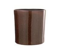 Cache-Pot en Céramique Design "Flek" 25cm Marron