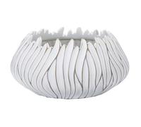 Mauro Ferretti Cache-pot en résine Honduras Blanc 40 x 20 cm