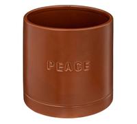 Cache-pot en pot en céramique D14cm marron caramel - Atmosphera Créateur d'intérieur