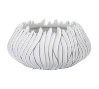 Cache-pot en résine Mauro Ferretti Honduras Blanc 40x20 cm