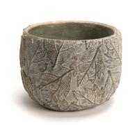 Cache pot Feuille doré grand modèle