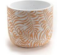 Amadeus Cache-pot feuilles - Jaune