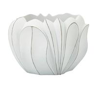 Cache-pot Mauro Ferretti Gardy Blanc 34,5x23,5 cm